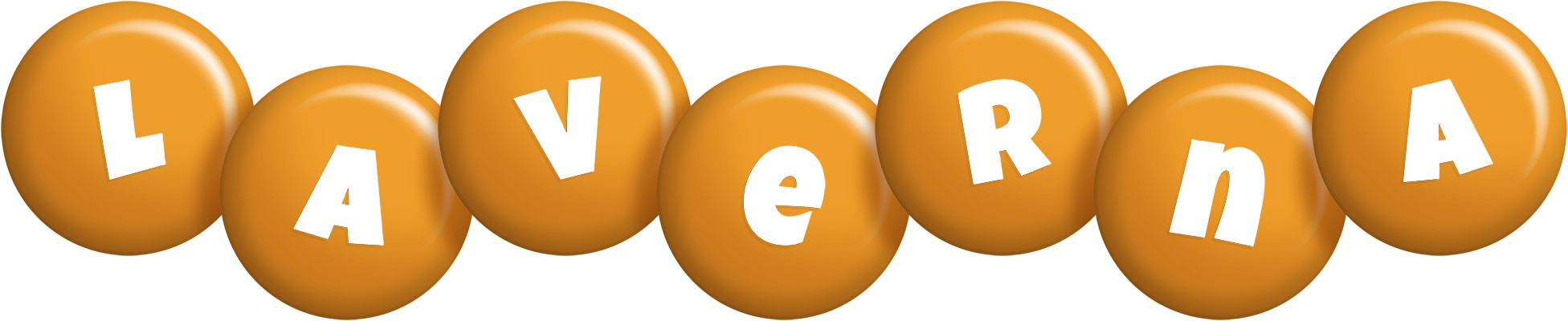 Laverna candy-orange logo