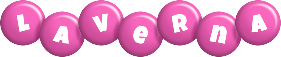 Laverna candy-pink logo