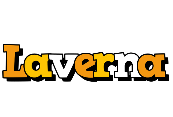 Laverna cartoon logo
