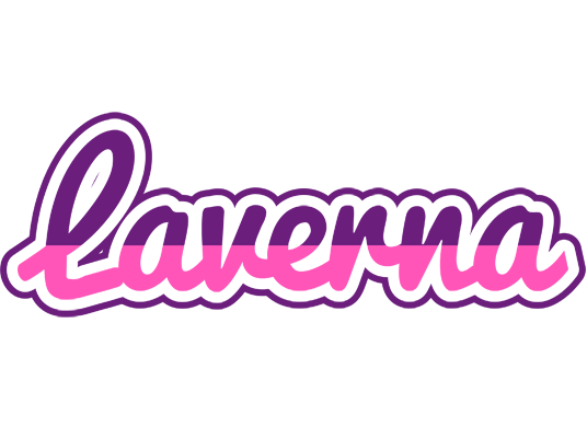 Laverna cheerful logo