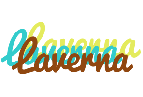 Laverna cupcake logo