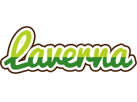 Laverna golfing logo