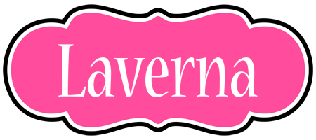 Laverna invitation logo