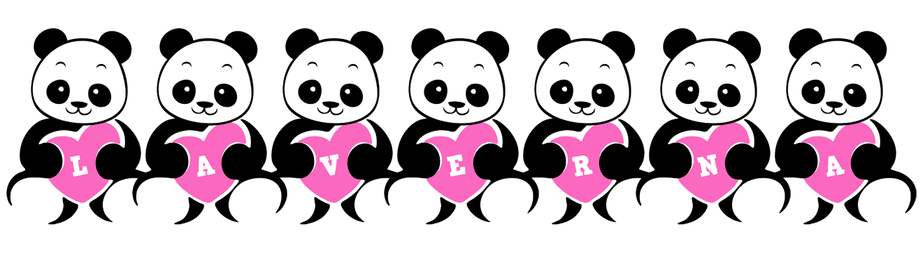 Laverna love-panda logo