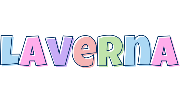 Laverna pastel logo