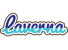 Laverna raining logo