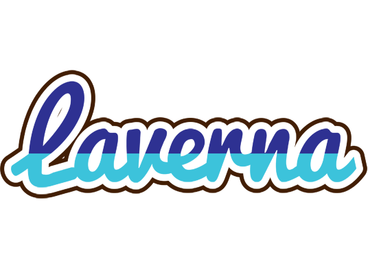 Laverna raining logo