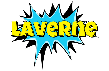 Laverne amazing logo