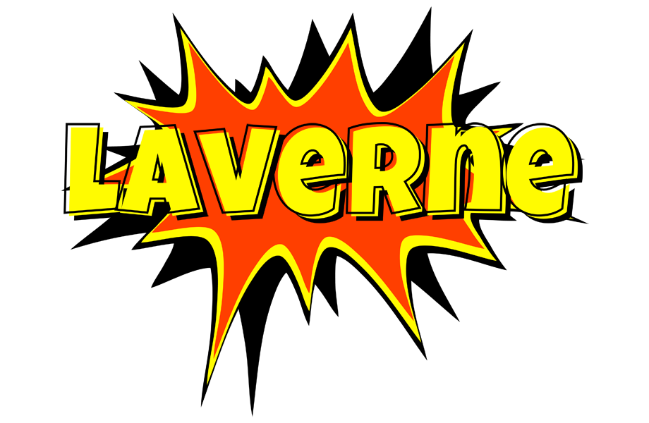 Laverne bazinga logo