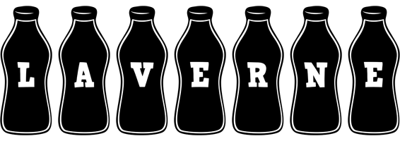 Laverne bottle logo