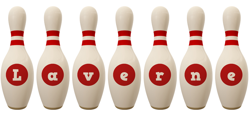 Laverne bowling-pin logo