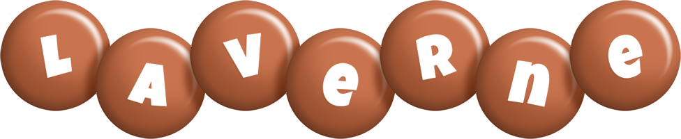 Laverne candy-brown logo