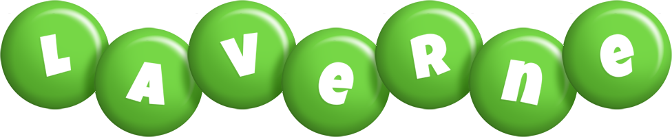 Laverne candy-green logo