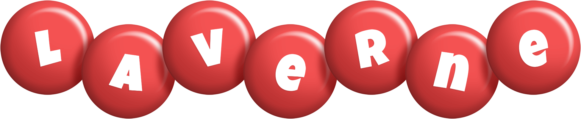 Laverne candy-red logo