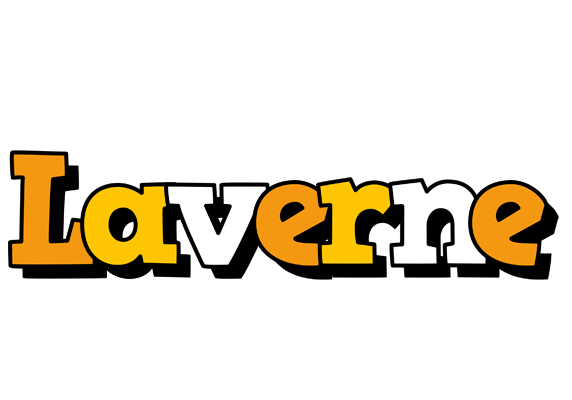 Laverne cartoon logo