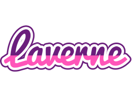 Laverne cheerful logo