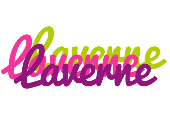 Laverne flowers logo