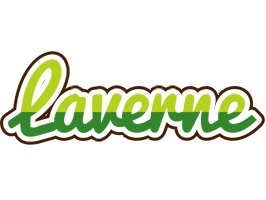 Laverne golfing logo