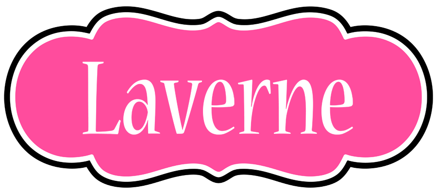 Laverne invitation logo