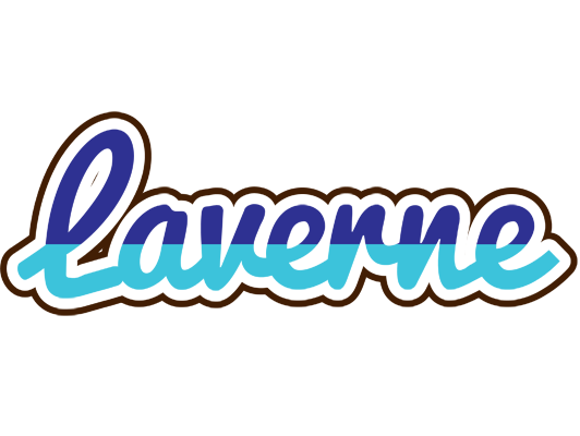 Laverne raining logo