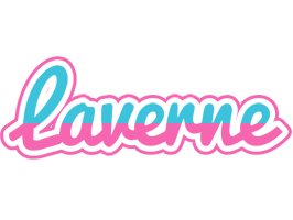 Laverne woman logo