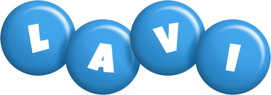 Lavi candy-blue logo