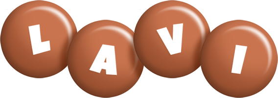 Lavi candy-brown logo