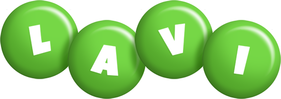 Lavi candy-green logo