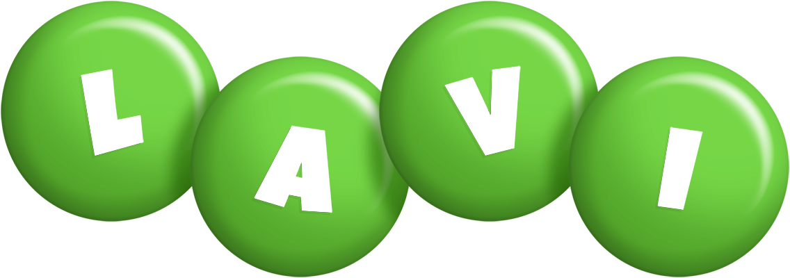 Lavi candy-green logo