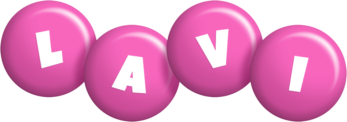 Lavi candy-pink logo
