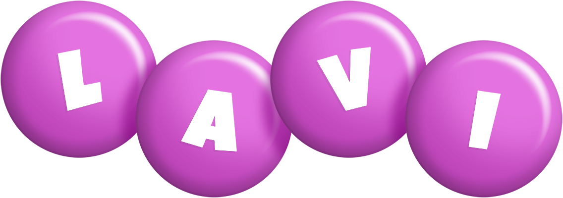 Lavi candy-purple logo