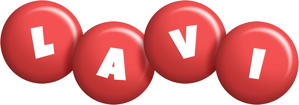 Lavi candy-red logo