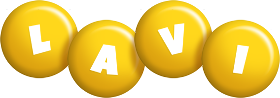 Lavi candy-yellow logo