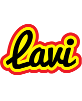 Lavi flaming logo