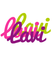 Lavi flowers logo