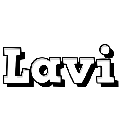 Lavi snowing logo