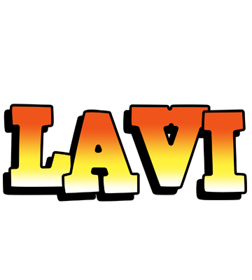 Lavi sunset logo
