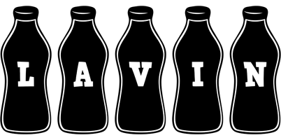 Lavin bottle logo