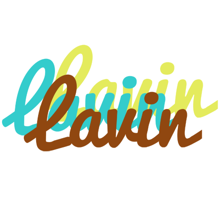 Lavin cupcake logo