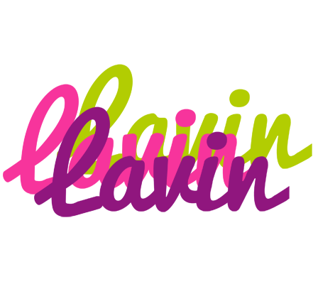 Lavin flowers logo