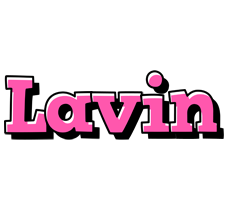 Lavin girlish logo