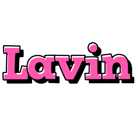 Lavin girlish logo