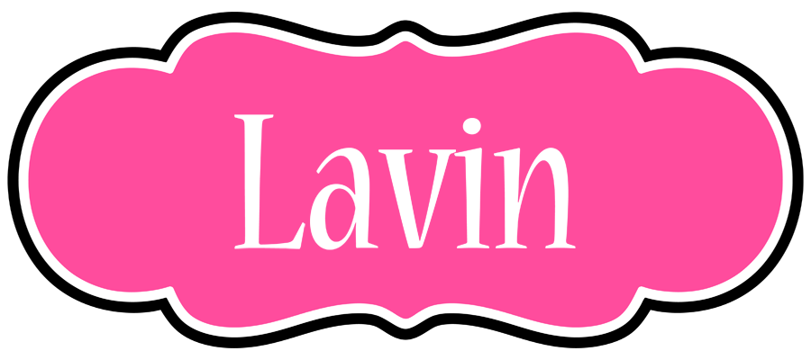 Lavin invitation logo