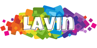 Lavin pixels logo