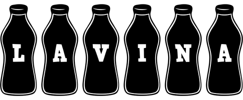 Lavina bottle logo
