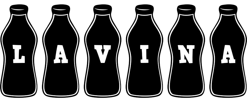 Lavina bottle logo