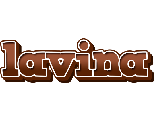 Lavina brownie logo