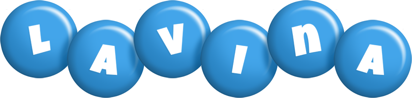 Lavina candy-blue logo