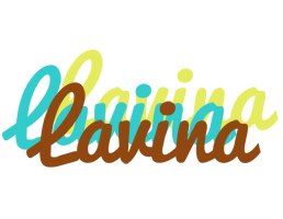 Lavina cupcake logo