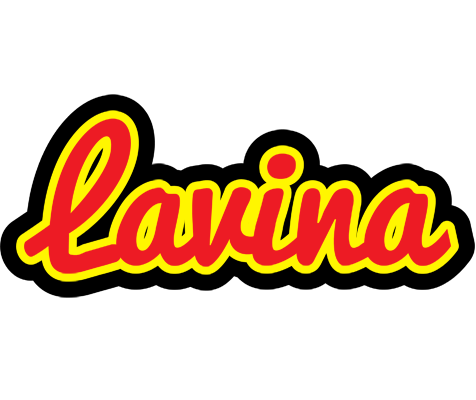 Lavina fireman logo